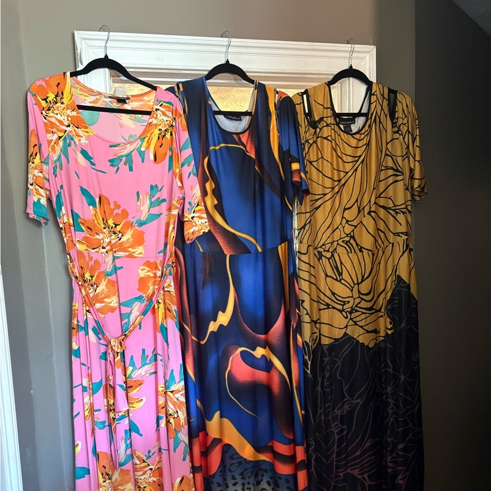“26” Ashley Stewart Maxi Dresses - sizes 22/24.